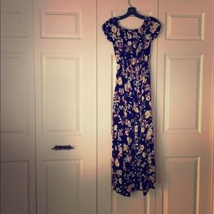 Open Front Dress